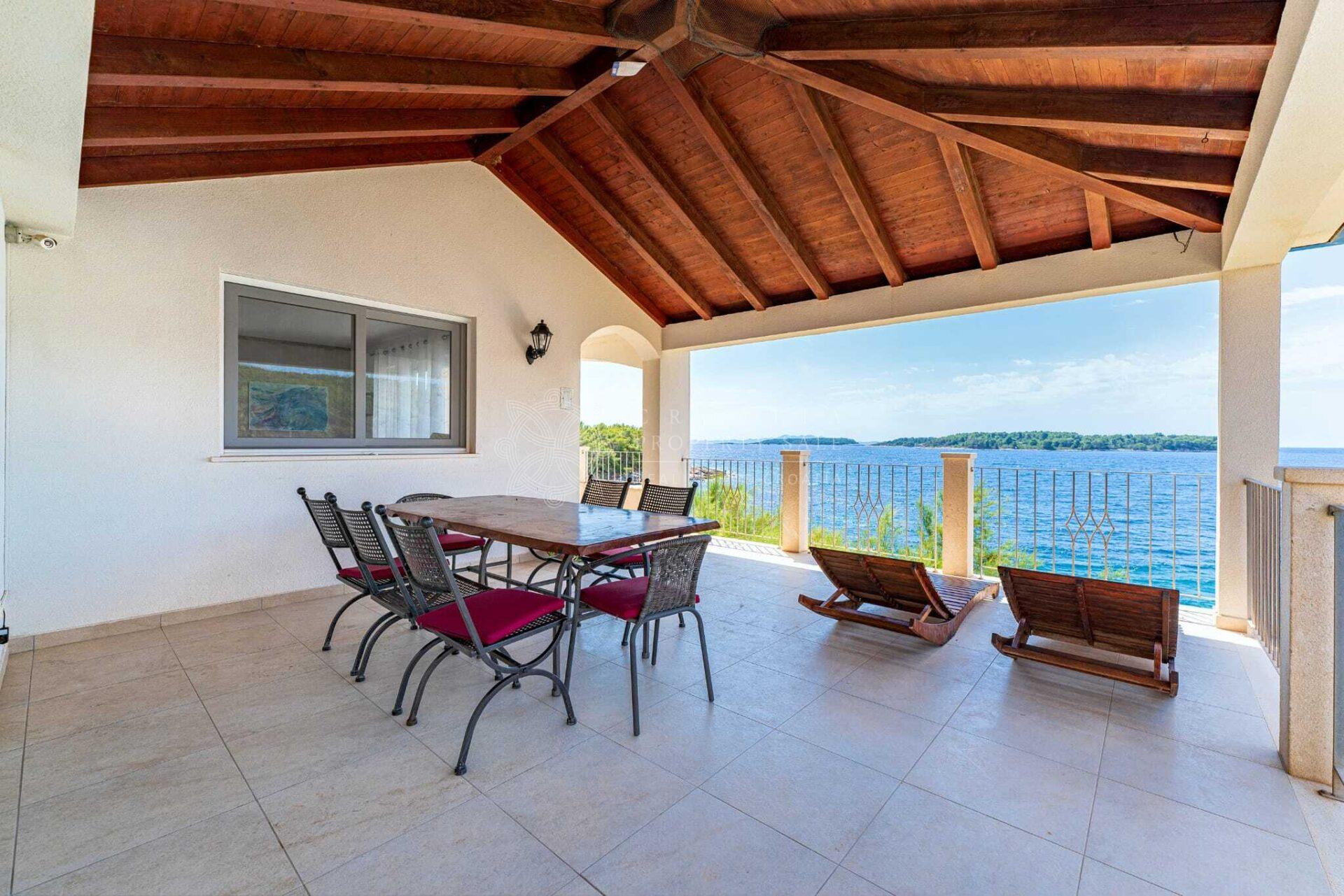 Croatia Korcula island beach villa for sale