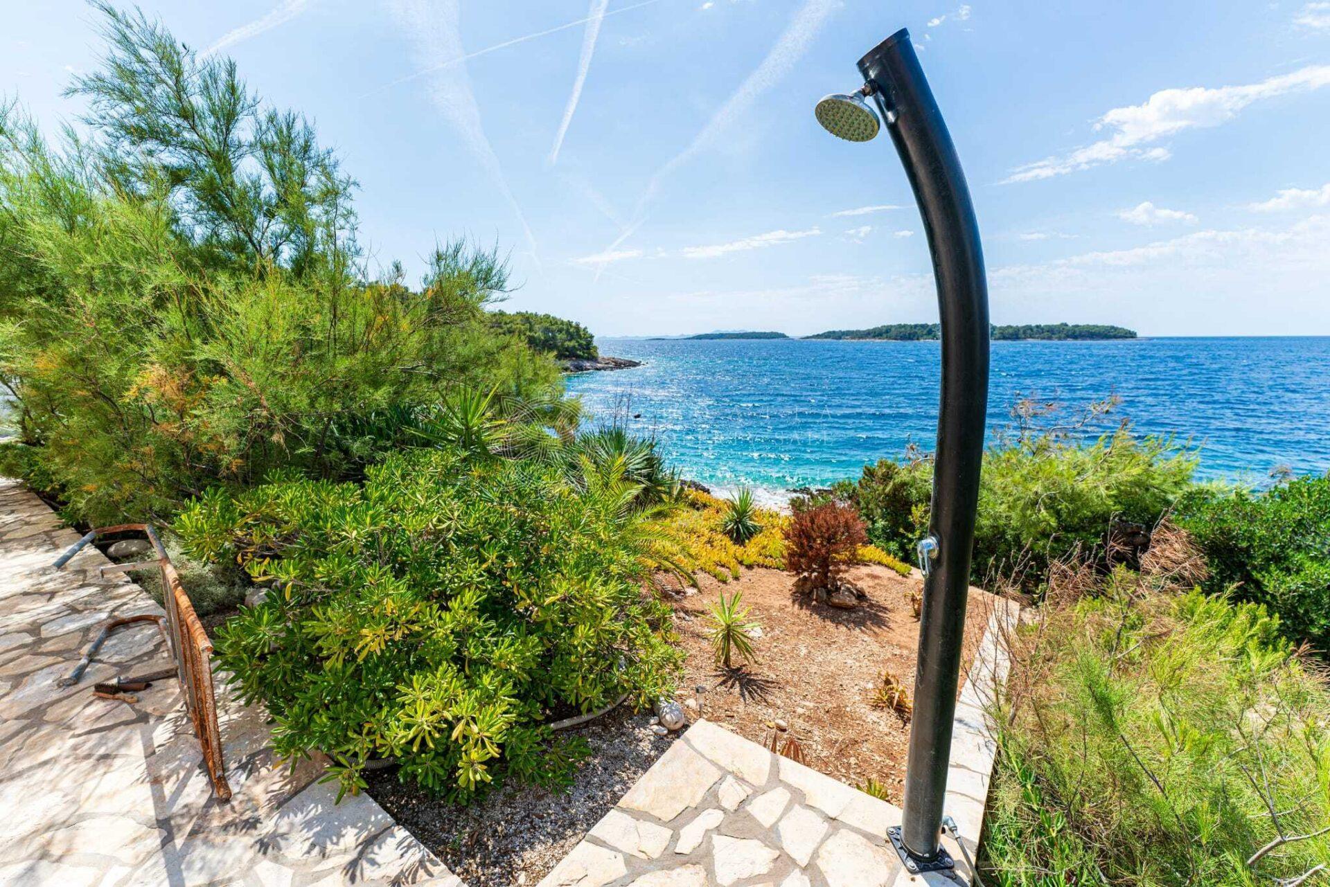 Croatia Korcula island beach villa for sale