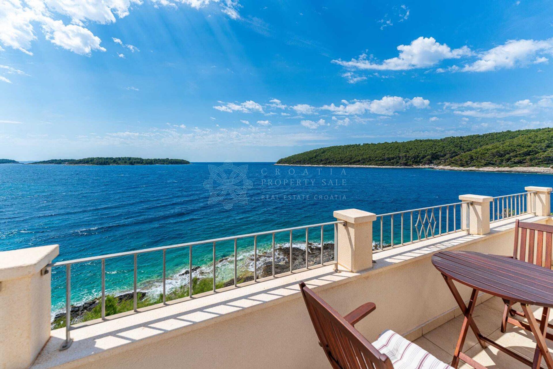 Croatia Korcula island beach villa for sale