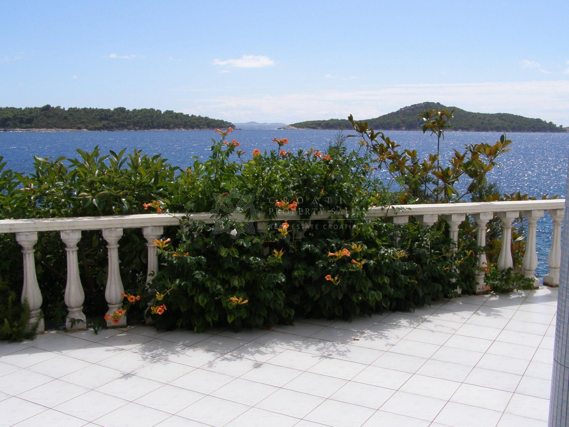 Croatia island of Korcula waterfront villa for sale