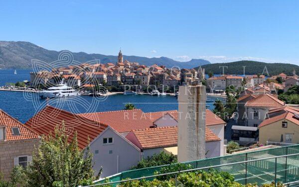 Croatia Korcula town sea view house for sale