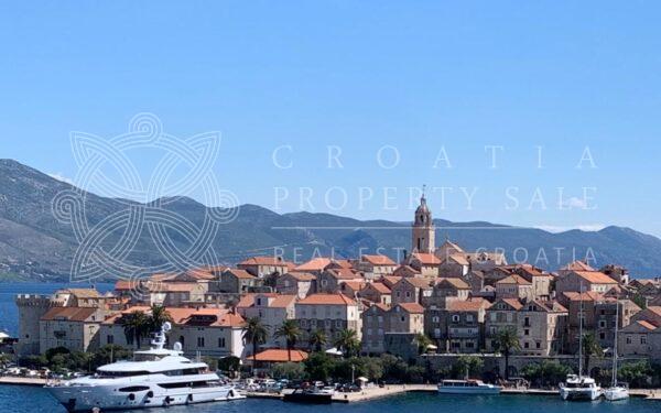 Croatia Korcula town sea view house for sale