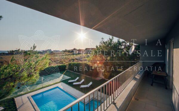 Croatia Zadar Nin modern beach villa with pool for sale