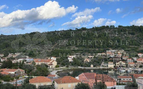 Croatia Korcula island building land plot by the sea for sale