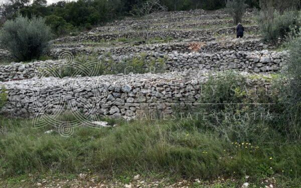 Croatia Korcula island building land plot by the sea for sale