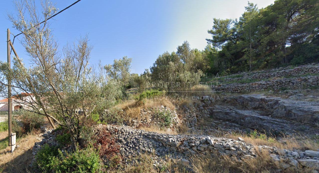 Croatia Korcula island seaview land plot by the sea for sale