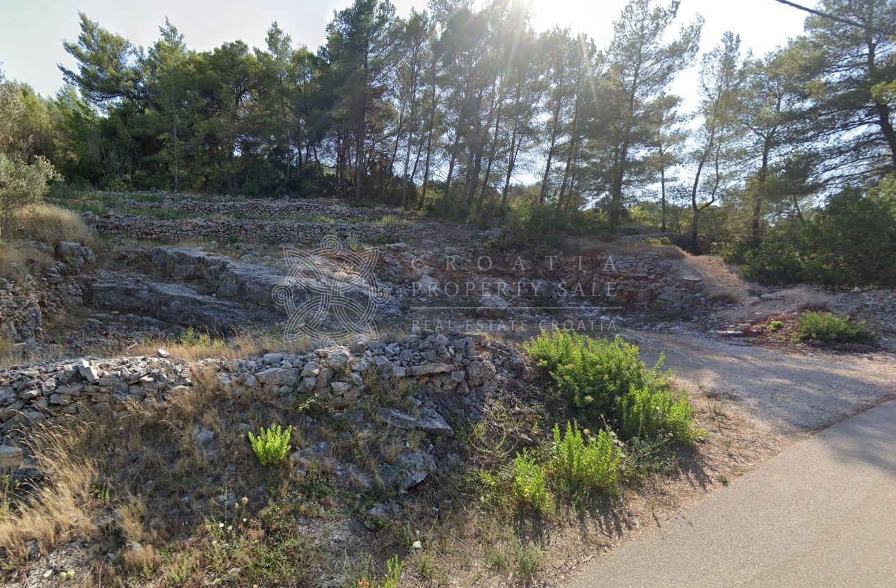 Croatia Korcula island seaview land plot by the sea for sale