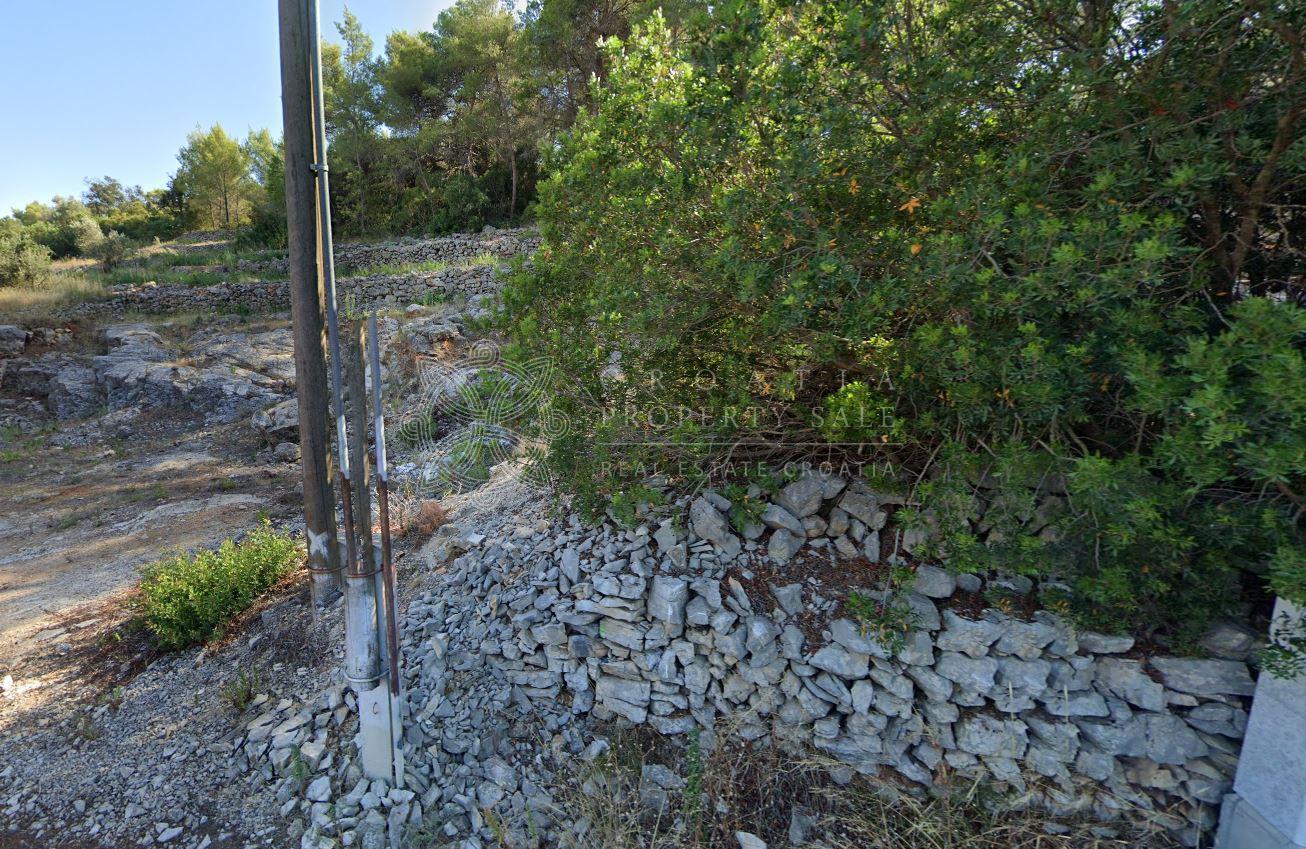 Croatia Korcula island seaview land plot by the sea for sale