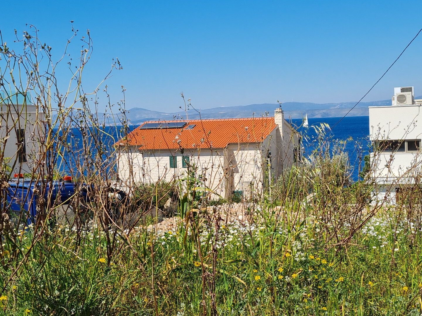 Croatia Solta island house on beachfront for sale