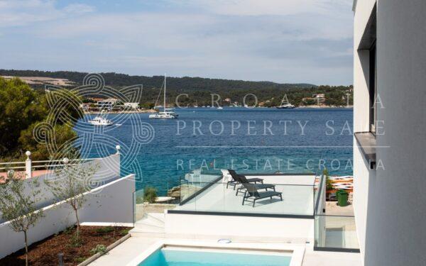 Croatia island Solta seafront pool villa for sale