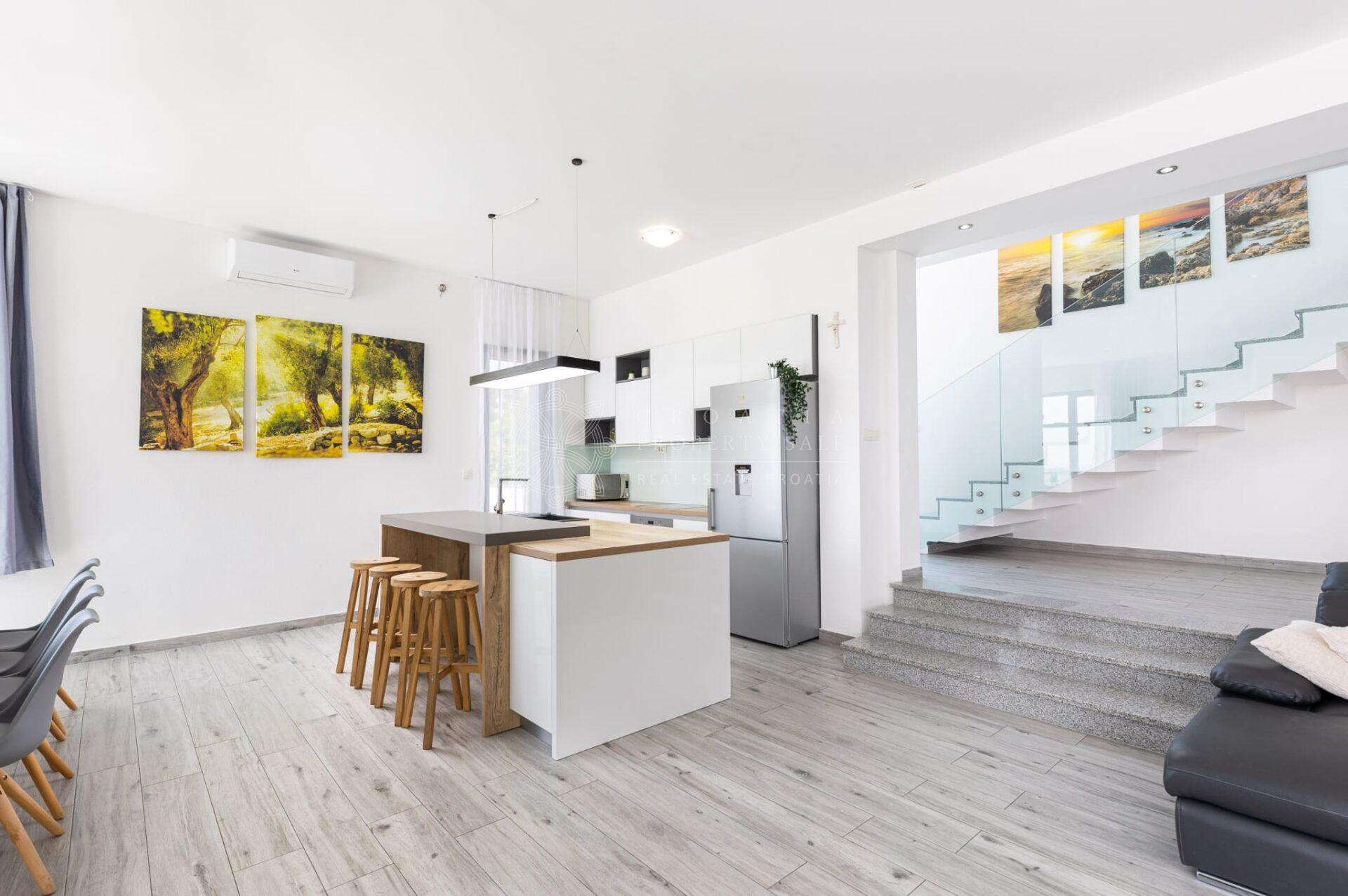 Croatia Split area modern villa with panoramic sea views for sale